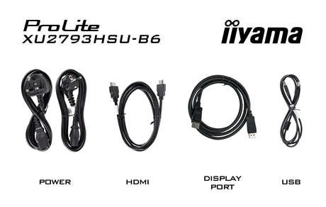 EAN 4948570123056 - iiyama ProLite XU2793HSU-B6 pantalla para PC 68,6 cm (27") 1920 x 1080 Pixeles Full HD LED Negro imagen 12
