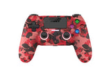 Dragonshock Mando Mizar Inalámbrico Rojo Camo Ps4