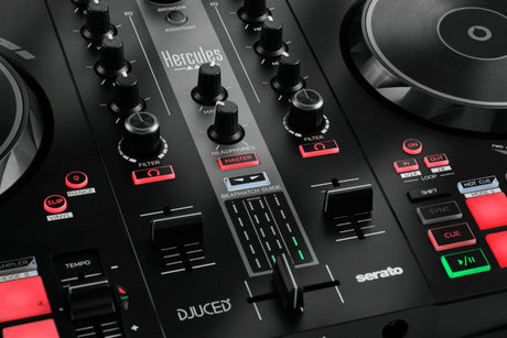 EAN 3362934746445 - Hercules INPULSE 300 MK2 Controladora con opción de realizar scratch utilizando discos de vinilo Negro, R imagen 3