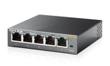 EAN 6935364022037 - TP-Link TL-SG105E Gestionado L2 Gigabit Ethernet (10/100/1000) Negro imagen 4