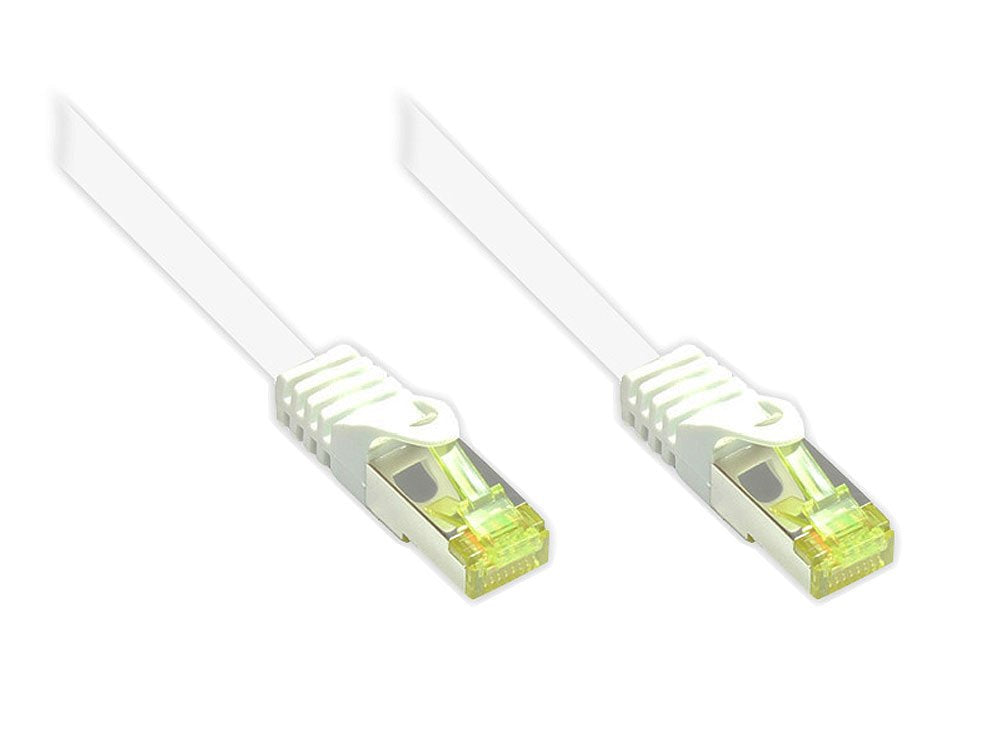 EAN 4014619766659 - Alcasa 0.15m Cat7 RJ-45 cable de red Blanco 0,15 m S/FTP (S-STP) imagen 1