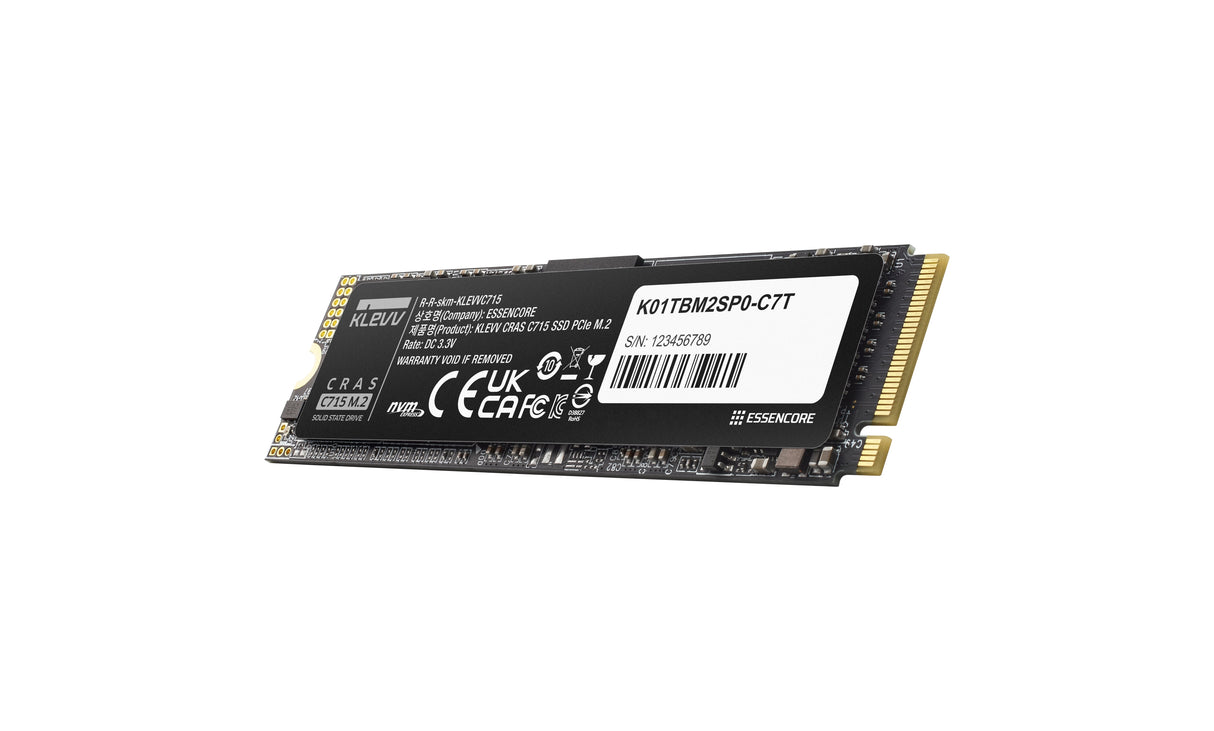 Klevv Ssd C715 - 256 Gb - M.2 2280 - Pcie 3.0 X4 Nvme