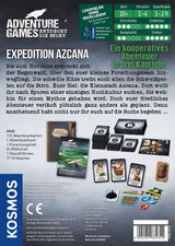 Kosmos Juegos De Aventura - Expedición Azcana, Juego De Mesa 682842