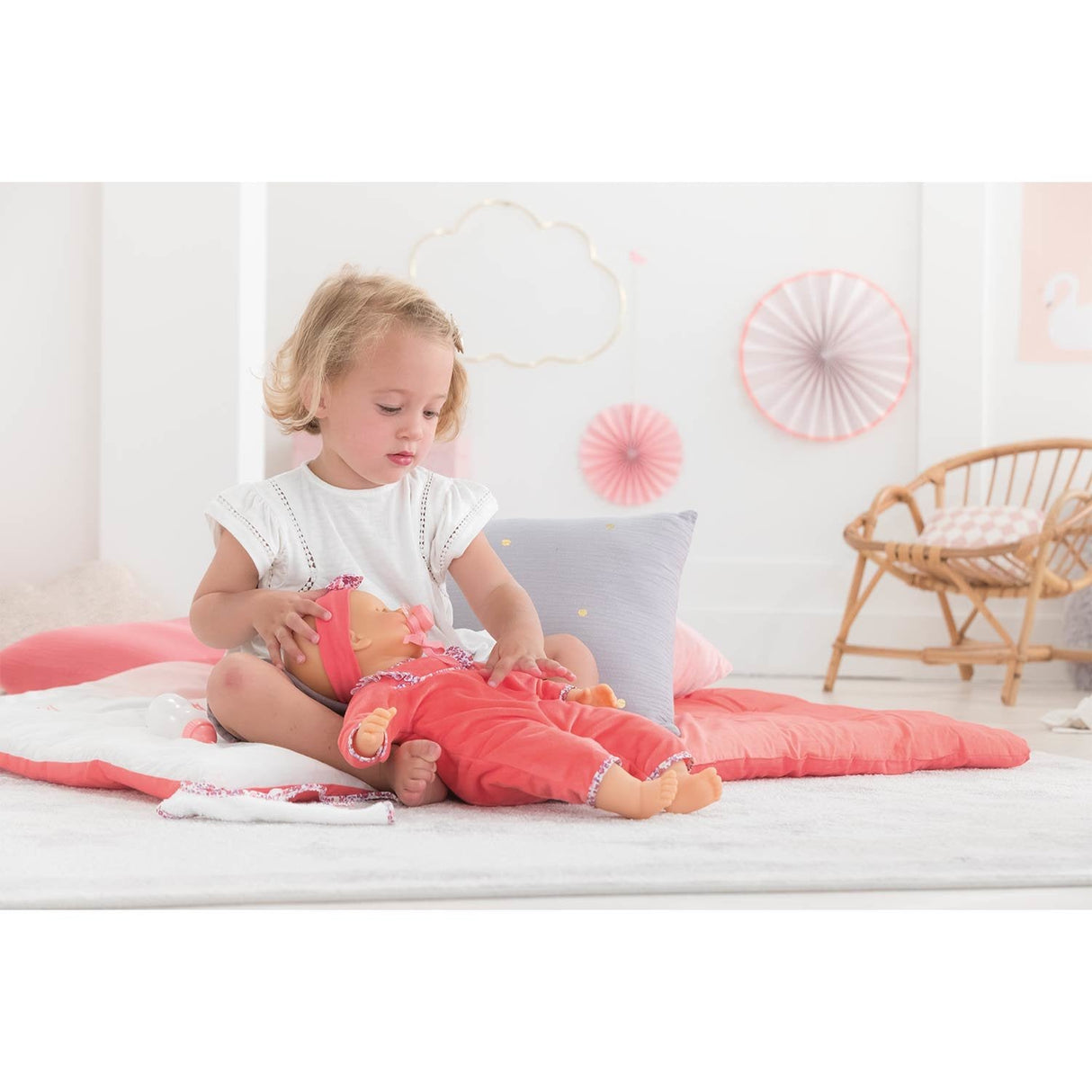 Corolle Mon Grand Poupon Lila Chérie, Muñeca 9000150060