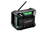 Metabo R 12-18 Dab+ Bt (600778850) Akku-Baustellenradio (Verde/Negro, Ukw, Dab+, Bluetooth, Ohne Akku Und Ladegerät) 600778850