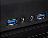 Caja Pc Silverstone Silent Computer Case Sst-Ml04b Milo Slim Htpc Micro Atx, Black