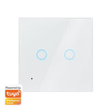 Logilink Wifi Smart Eu Light Switch, 2-Gang, Tuya Compatible