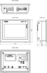 Siemens 6av21240gc010ax0 Simatic Tp700 Comfort Panel Windows Ce 6.0 7z Tft