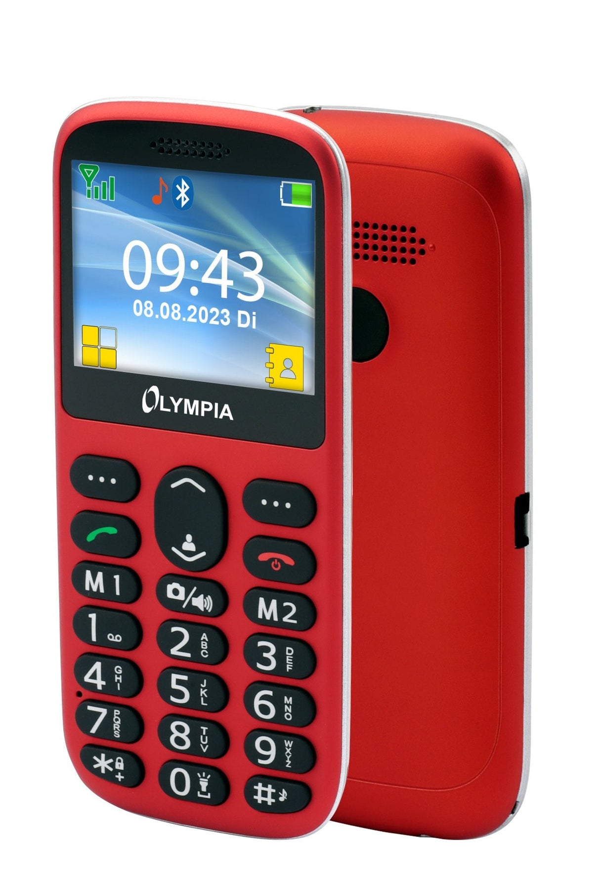 Teléfono Móvil Olympia Rojo Sol