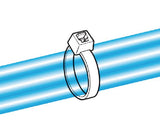 Hellermann T50l-Pa66-Na (100) Cablebinder 111-05409