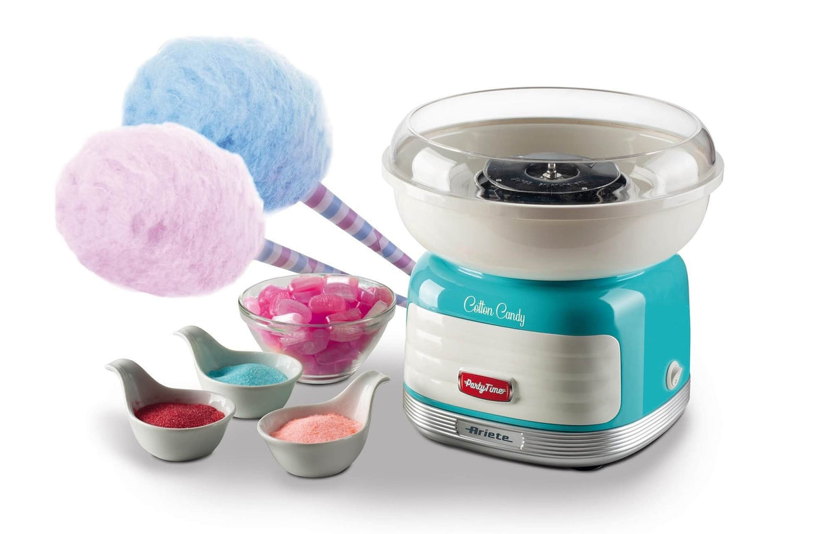 Máquina De Algodón De Azúcar Ariete Cotton Candy 500w Azul