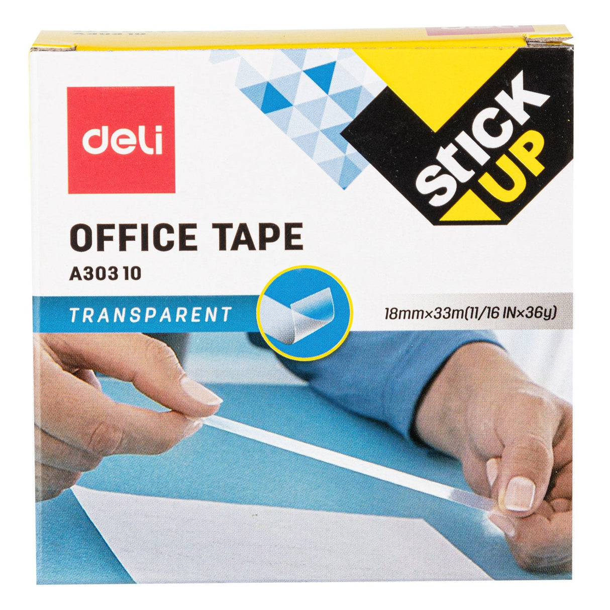 Deli Cinta Adhesiva Transparente 18mmx33m