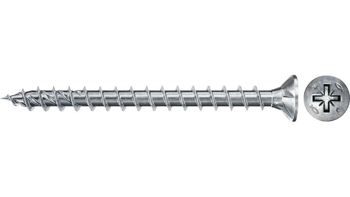 Caja 200 Tornillos Fpf Ii Czf 4,5x40 Bc 670300 Fischer