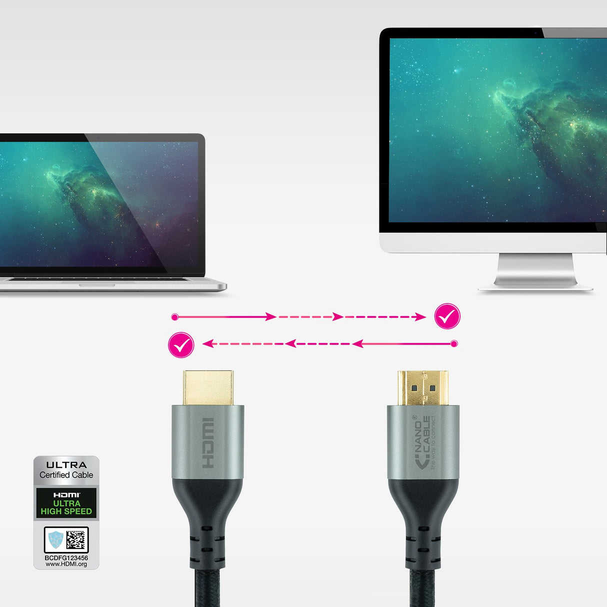 EAN 8433281010734 - Nanocable 10.15.8102 cable HDMI HDMI tipo A (Estándar) imagen 4