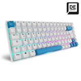 EAN 4044951039197 - Sharkoon SKILLER SGK50 S3 PBT teclado Juego USB QWERTZ Alemán Blanco imagen 2