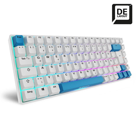 EAN 4044951039197 - Sharkoon SKILLER SGK50 S3 PBT teclado Juego USB QWERTZ Alemán Blanco imagen 2