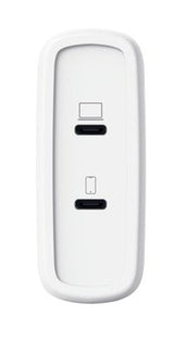 Cargador De Pared Gan Trust Maxo 100w 2xusb Tipo-C Incluye Cable Usb Tipo-C 100w