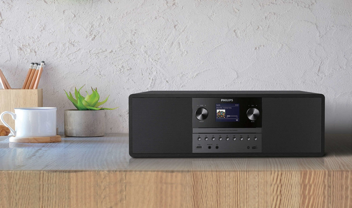 Philips Tam6805/10 Microcadena 50 W Negro (Philips Tam6805 Bluetooth Micro Music System)