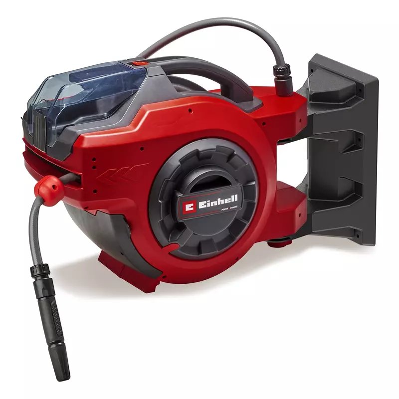 Einhell Power X-Change Cambio De Manguera Inalámbrica Gehr 18/30 Li-Solo, Rojo De 18 Voltios, Sin Batería Y Cargador, 30 Metros, Con Conexiones 4173770
