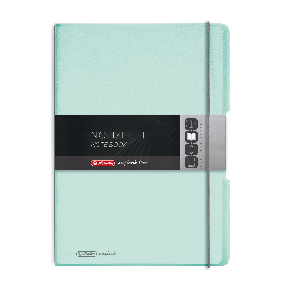 Herlitz 11408655 Cuaderno Y Block A4 40 Hojas Color Menta