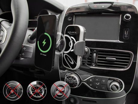 EAN 4043619669394 - DeLOCK 66939 soporte Soporte activo para teléfono móvil Teléfono móvil/smartphone Negro, Gris imagen 8