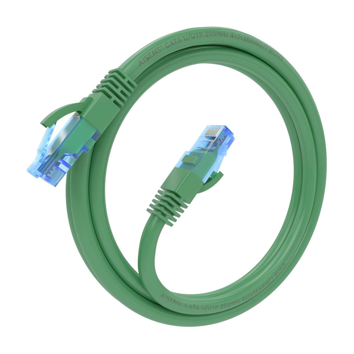 Aisens Cable De Red Rj45 Cat.6 Utp Awg26 Cca - 1m - Verde