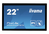 Monitor Iiyama 21,5 Pl Tf2234mc-B7x Touch Ips 16:9 Vga Hdmi Dp Usb 8ms