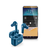 Auriculares Bluetooth Ngs Ártica Bloom Con Estuche De Carga Autonomía 6h Azules