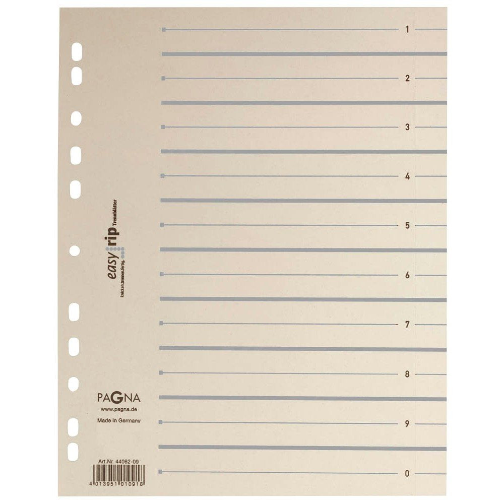 Pagna Easy Rip Trennblätter 225 G M² Chamois Gris