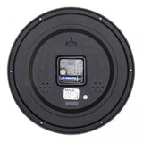 Maul 9053195 Reloj De Mesa O Pared Reloj De Cuarzo Círculo Plata, Blanco