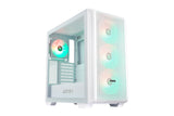 Caja Pc Abysm Danube Kamp Bx300 White  Atx, Itx, Micro Atx - Lateral Cristal Templado - 3.5" Y 2.5" - Usb-A, Usb-C Y