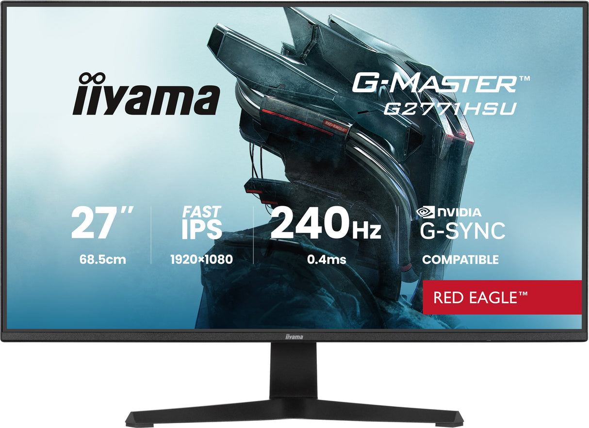 Iiyama 68.6cm 27" G2771hsu-B1 16:9 2xhdmi+Dp+Usb-C Ips