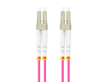 EAN 5901969433401 - Lanberg FO-LULU-MD41-0100-VT Cable de fibra óptica e InfiniBand 10 m LC imagen 1