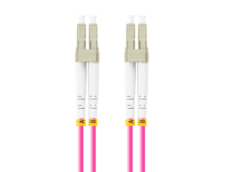 EAN 5901969433401 - Lanberg FO-LULU-MD41-0100-VT Cable de fibra óptica e InfiniBand 10 m LC imagen 1