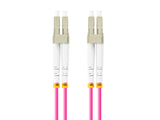 EAN 5901969433395 - Lanberg FO-LULU-MD41-0050-VT Cable de fibra óptica e InfiniBand 5 m LC Violeta imagen 1