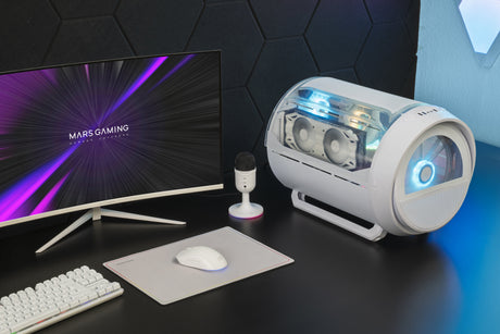 EAN 8435693111580 - Mars Gaming MC-CYLONW Mini Tower Blanco imagen 14