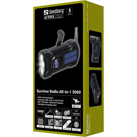 EAN 5705730421037 - Sandberg 421-03 radio Portátil Negro imagen 10