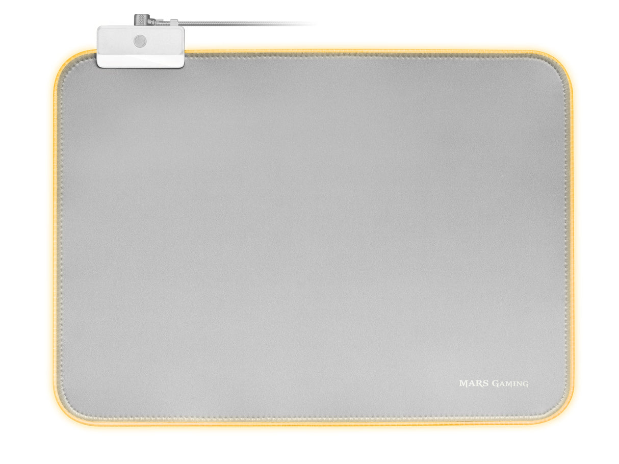 Mars Gaming Mmprgbl Alfombrilla Rgb Chroma Silver