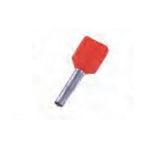 Intercable Iciae1014z Zwillings- Aderendhlse 2x10qmm 14mm Verzinnt Rot