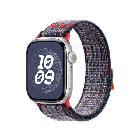 EAN 0195949833885 - Apple MC1J4ZM/A Accesorios para dispositivos vestibles inteligentes Grupo de rock Azul, Rojo Nylon imagen 2