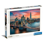 Puzzle  Clementoni Colección De Alta Calidad Londres En Crepúsculo (Piezas: 1500)