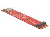 Delock Adaptador M.2 De Clave B Macho  Protector De Puerto De Ranura De Clave B M.2 + Nano Sim