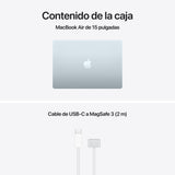 Apple Macbook Air 15,3' M5 10-Core Cpu 16gb 512gb Ssd 10-Core Gpu Azul
