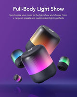 Altavoz  Soundcore Glow Mini Rgb Negro  Bluetooth