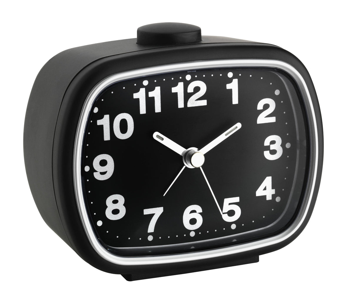 Tfa-Dostmann 60.1017.01 Despertador Reloj Despertador Analógico Negro, Blanco