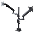 EAN 65030892537 - StarTech.com ARMDUALPIVOT soporte para monitor 81,3 cm (32") Escritorio Negro imagen 1