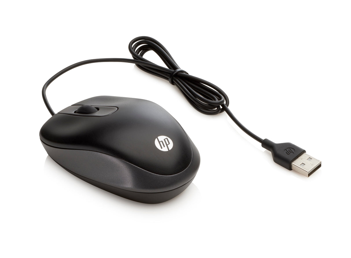 Hp Ratón Con Cable Usb G1k28aa, 1000 Dpi Negro