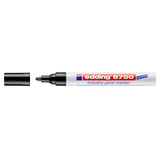 Edding Marcador Permanente De Tinta Opaca Industrial 8750 Negro