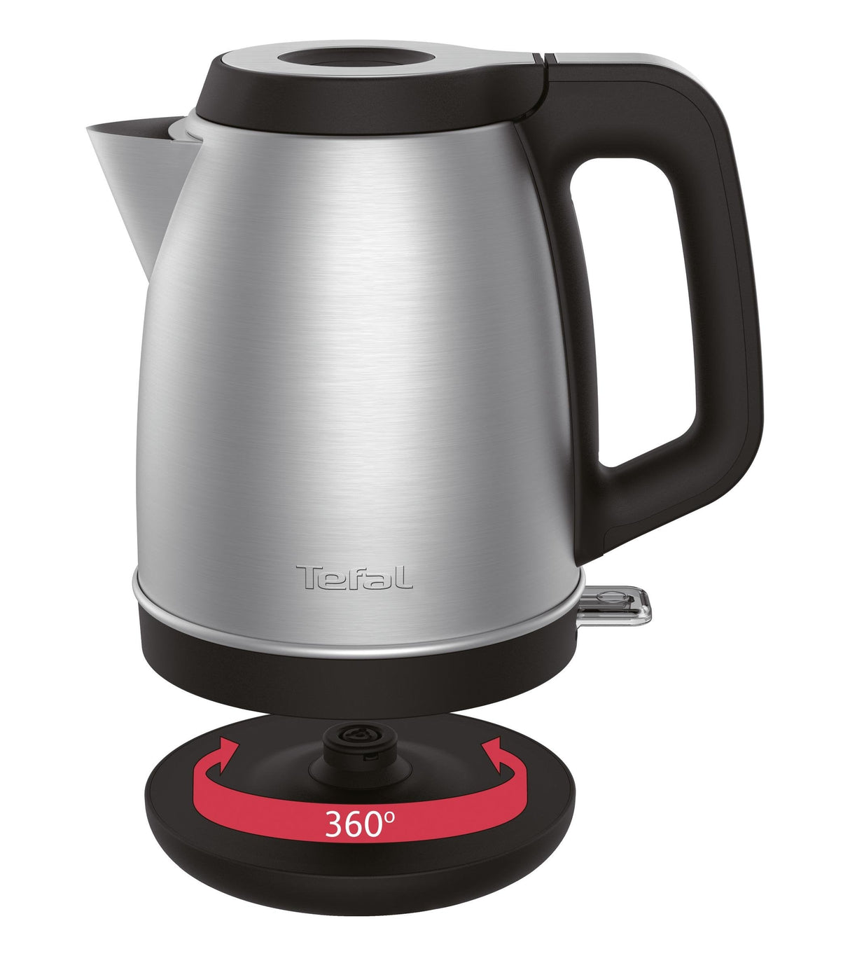 Tefal Element Ki 280d (Edelstahl/Negro, 1,7 Liter) Ki 280d
