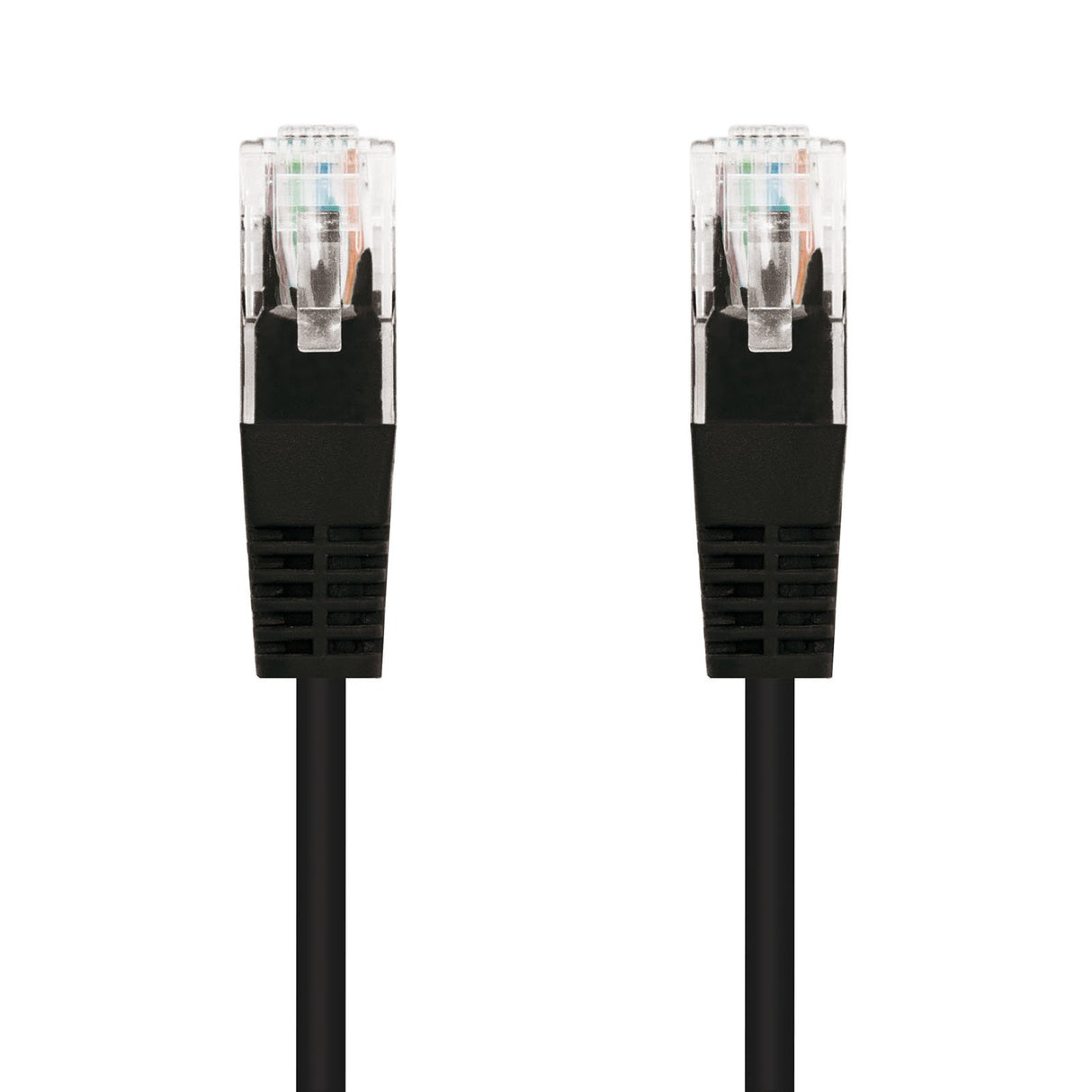 EAN 8433281003736 - Nanocable 10.20.0400-BK cable de red Negro 0,5 m Cat6e U/UTP (UTP) imagen 2